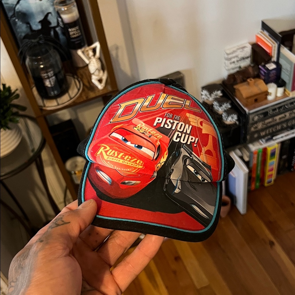 Kids Disney Cars Duel Cap - Red and Black